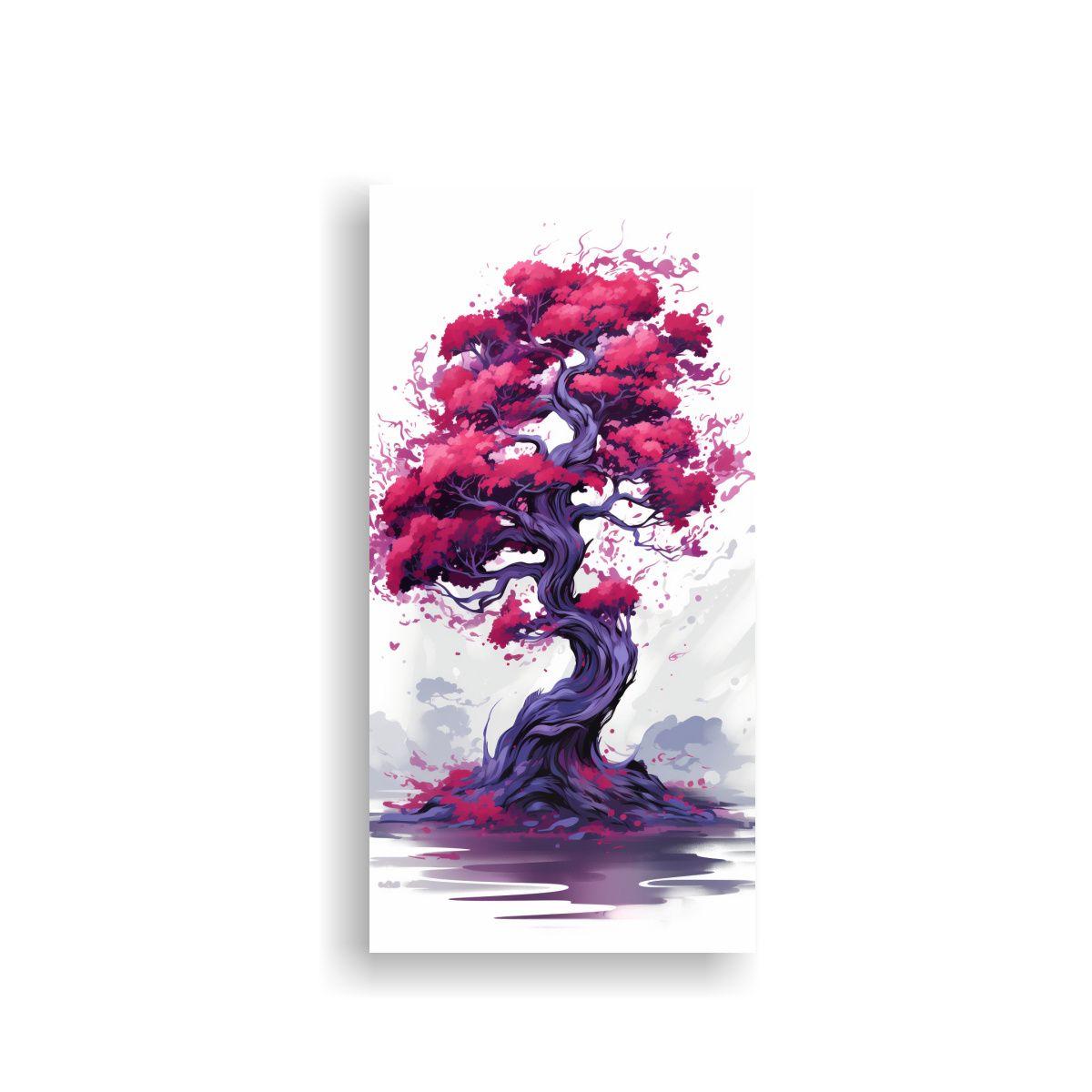 Arte De Pared Modernos: Árbol De Junípero En 30x60cm-0