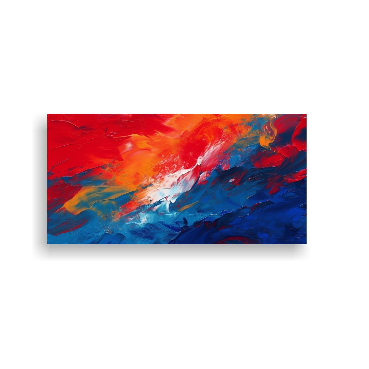 Pintura Digital Abstracta: Esencia De Decoración 100x50cm-0