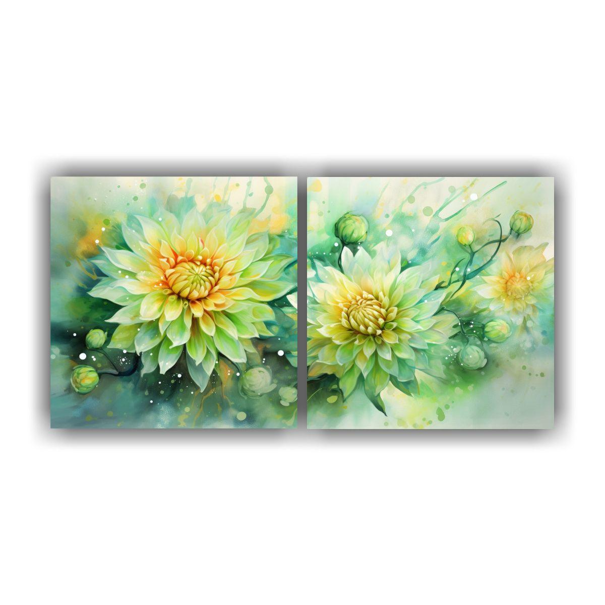 Cuadros Decorativos De Alta Resolución De Flores 100x50 Cm-0
