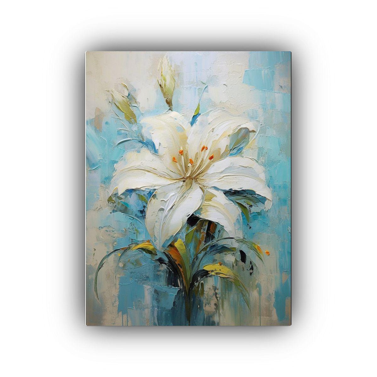 Lienzo Decorativo Mural Magician Lily Flower, 80x120 Cm-0