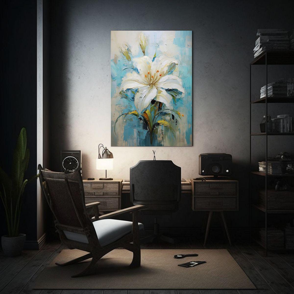 Lienzo Decorativo Mural Magician Lily Flower, 80x120 Cm-2