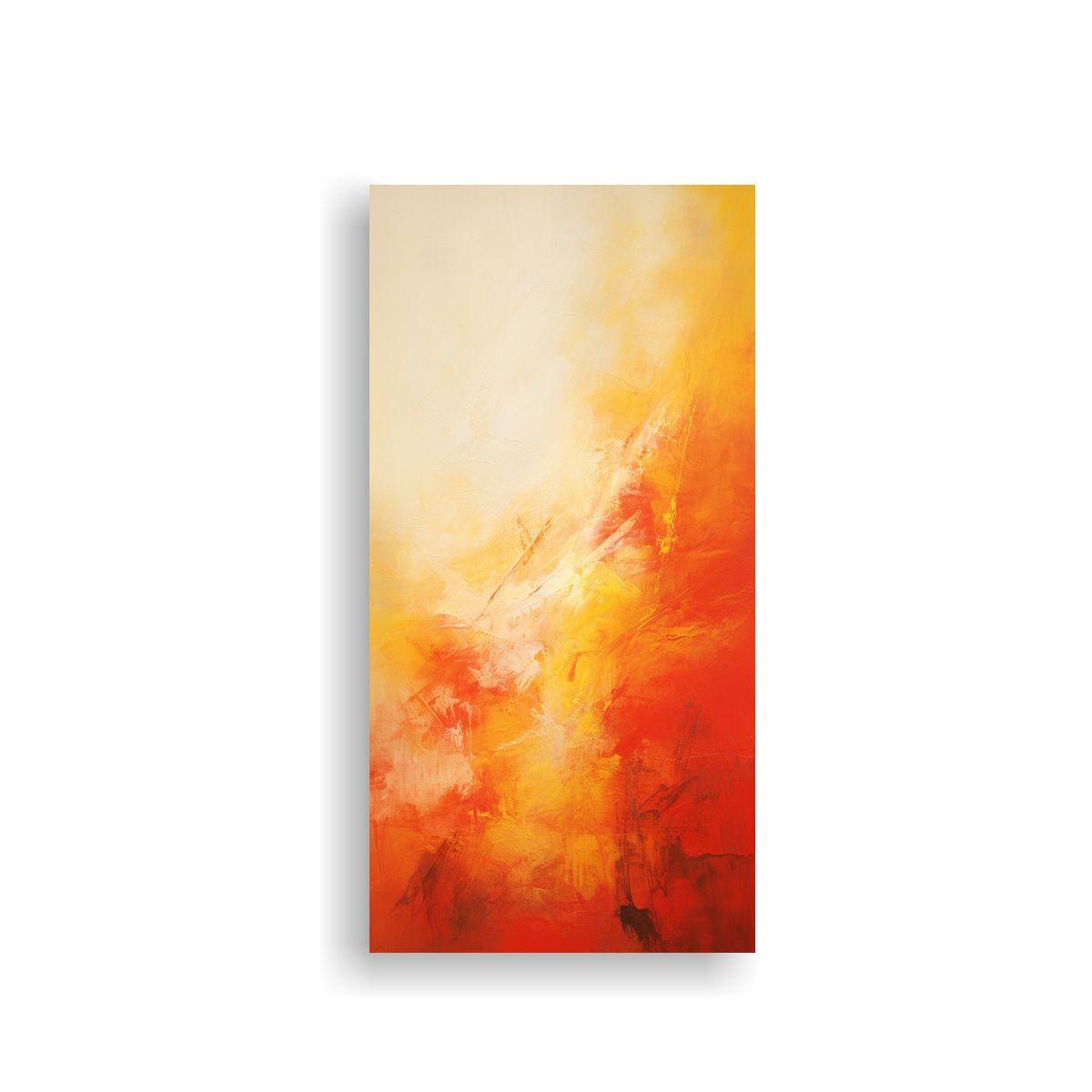 Pintura Decorativa Exclusiva De Composición 70x140cm-0