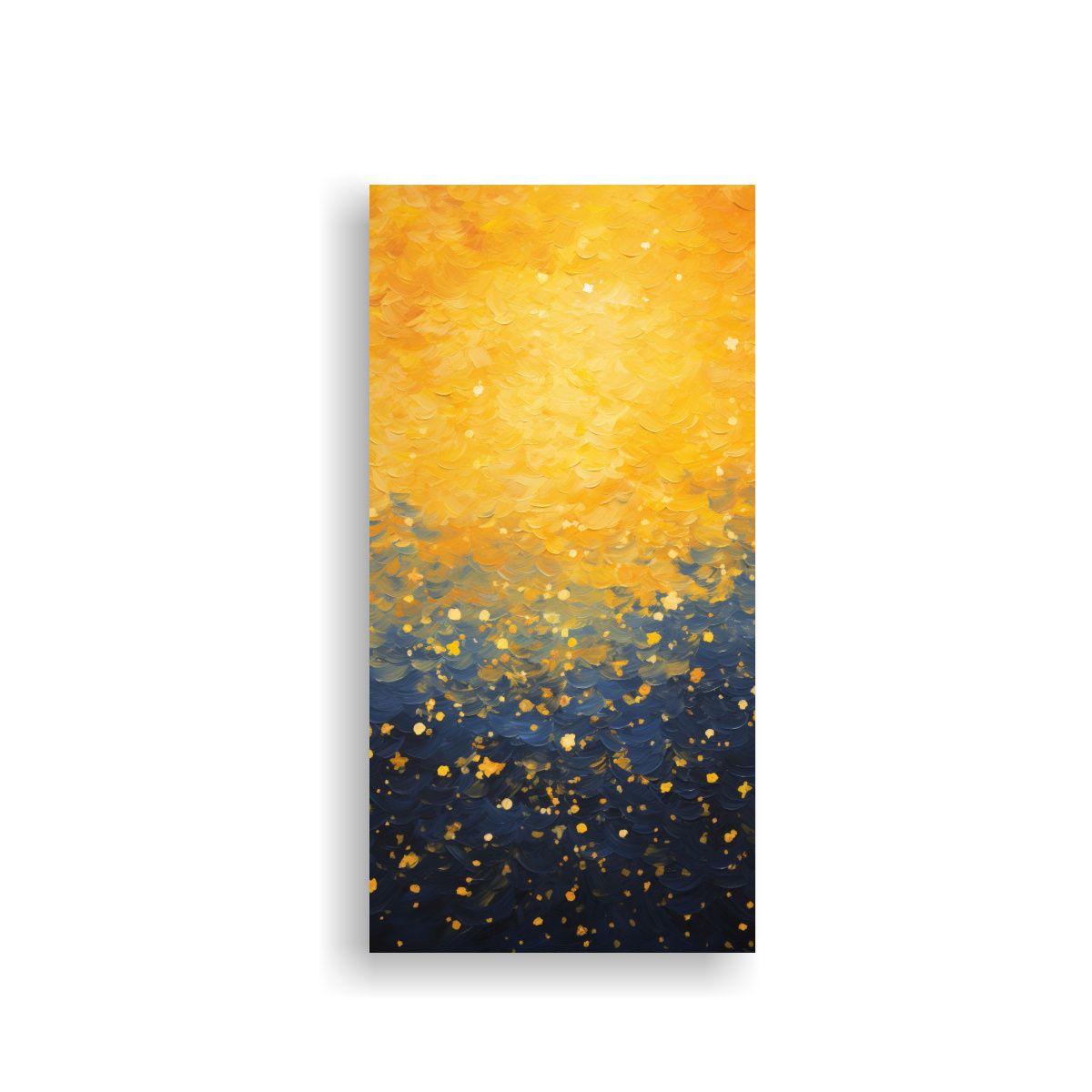 Pintura Decorativa Minimalista De La Noche Estrell 30x60cm-0