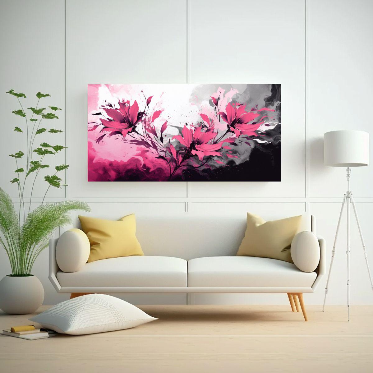 Pintura Decorativa Estilo Medio, Inspiración 140x70 Cm-2