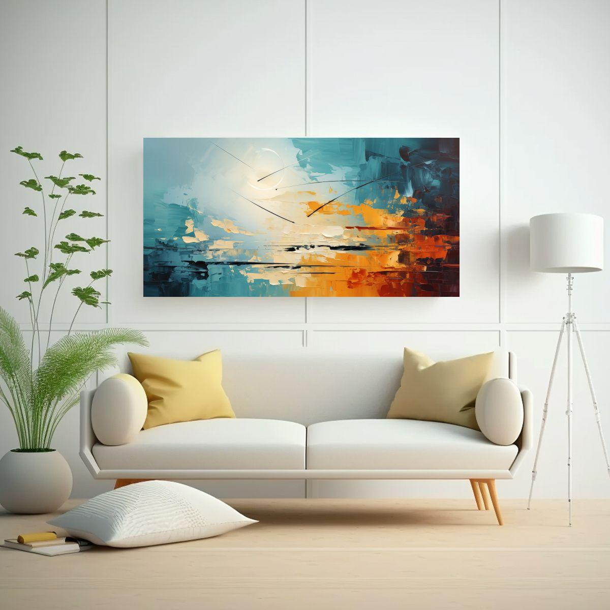 Cuadro Decorativo Temática Año Nuevo Estilo 60x30cm-2