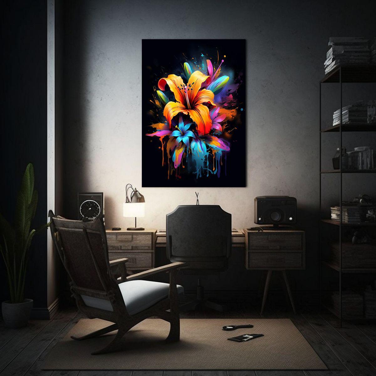 Pinturas Decorativas Hogar Estilo Graffiti 20x30cm-2