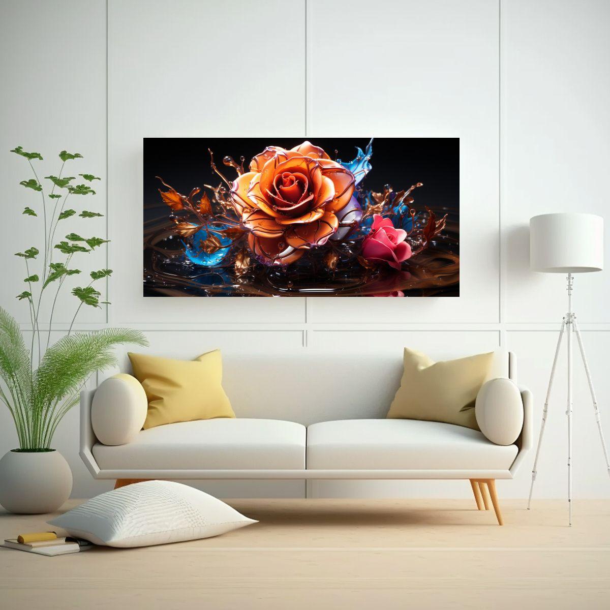 1 Pieza Moderno Adorno Tribal De Neon Rosa Que Se 80x40 Cm-2