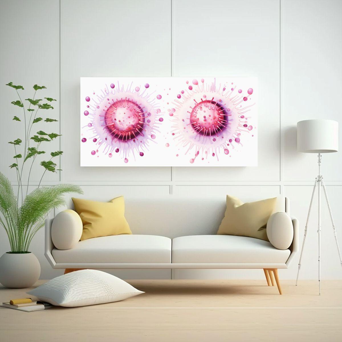 Pinturas Decorativas De Erizos De Mar En Alabastro 80x40cm-2