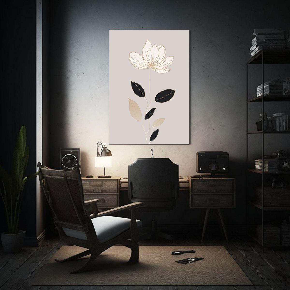 Obra Maestra Minimalista Que Combina Elegancia Y 80x120 Cm-2