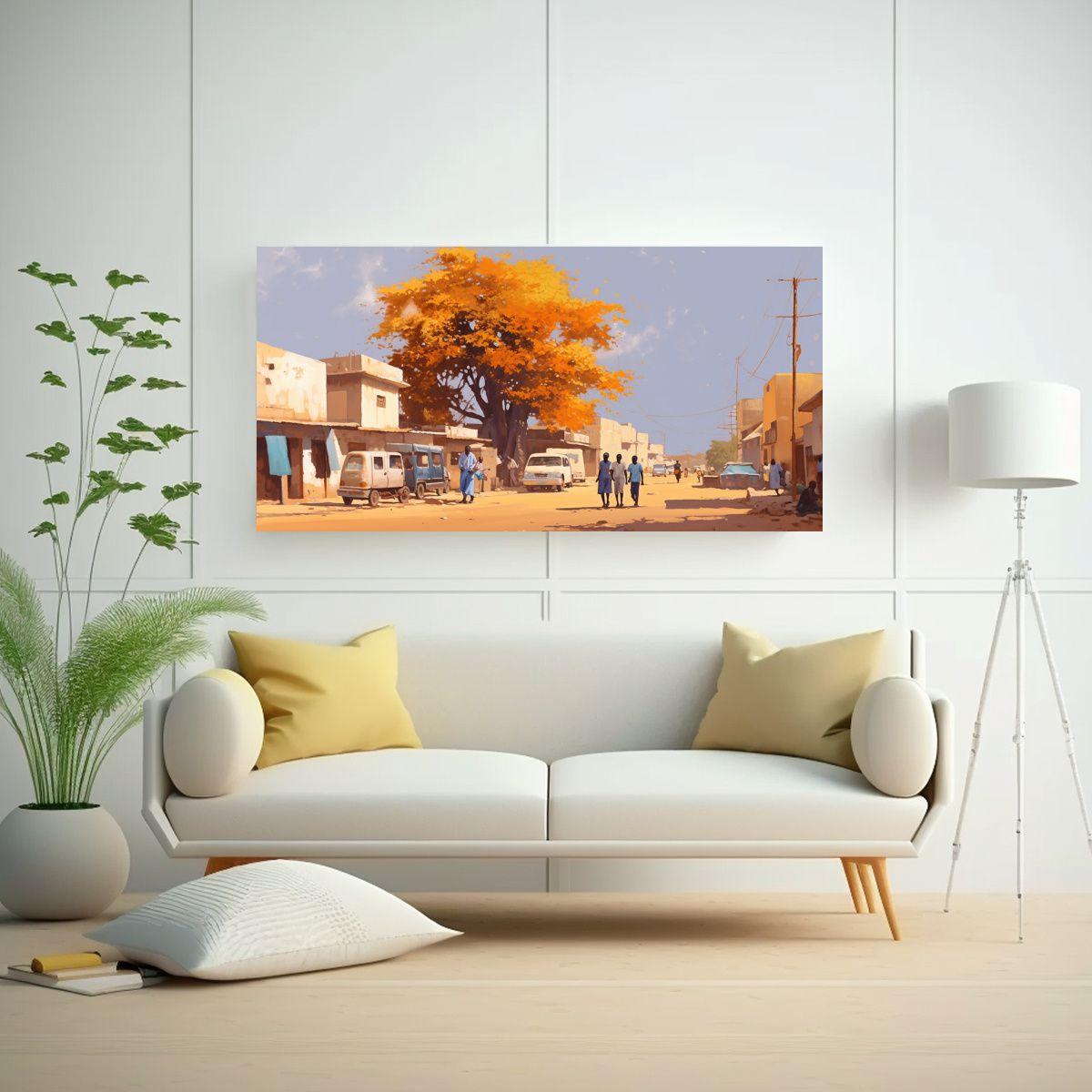 Pinturas Decorativas Vibrantes Para Pared En 100x50 Cm-2