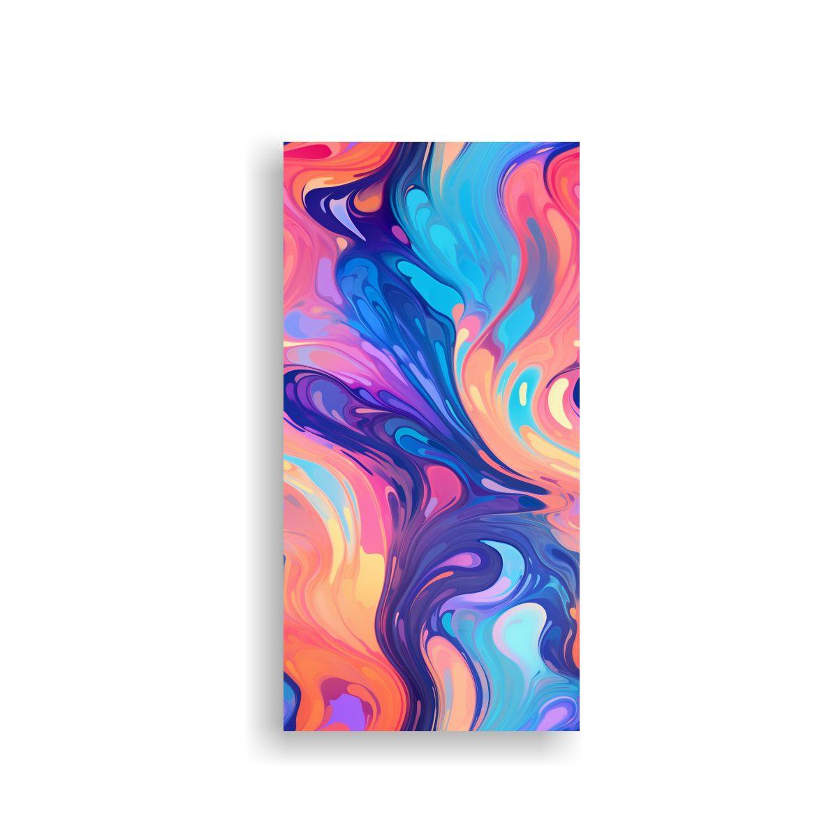 Pintura Abstracta Digitalizada De Arte Concepto 50x100 Cm-0