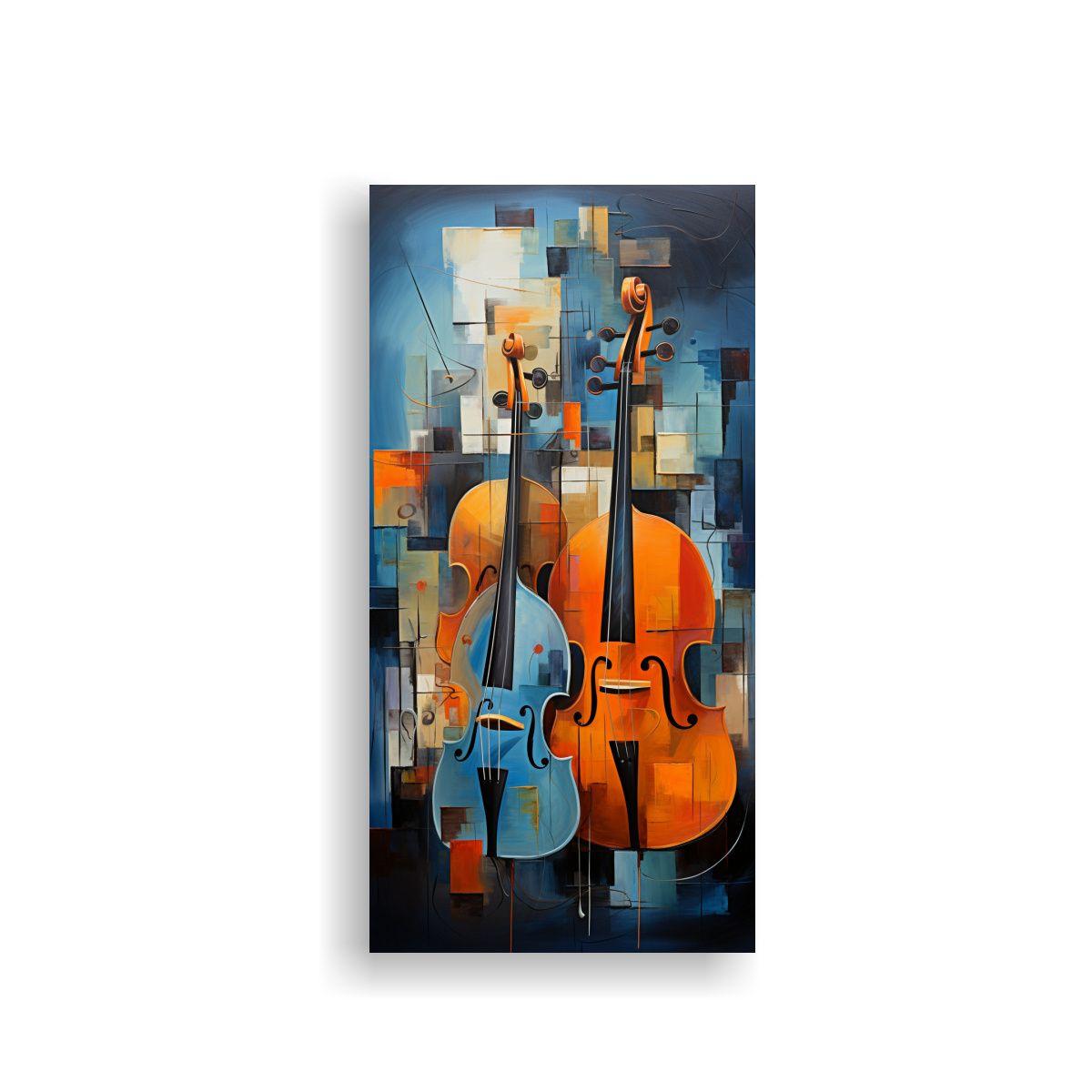 Pinturas Decorativas Que Canalizan Las Melodías 60x120cm-0