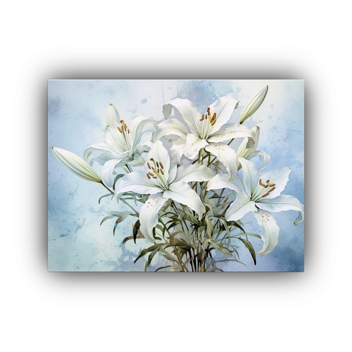Cuadro Inspirador Vida Pintura Acuarela Elegante 40x30cm-0