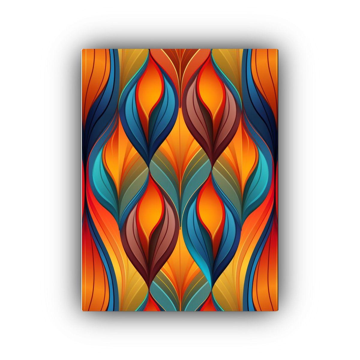 Pintura Decorativa Estilo Alan Kenny, Patrón 40x50cm-0