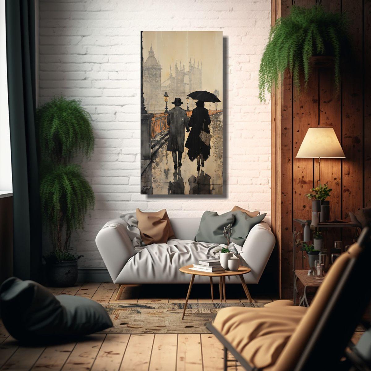 Pintura Decorativa De Calidad Con Intensidad: 30x60cm-2
