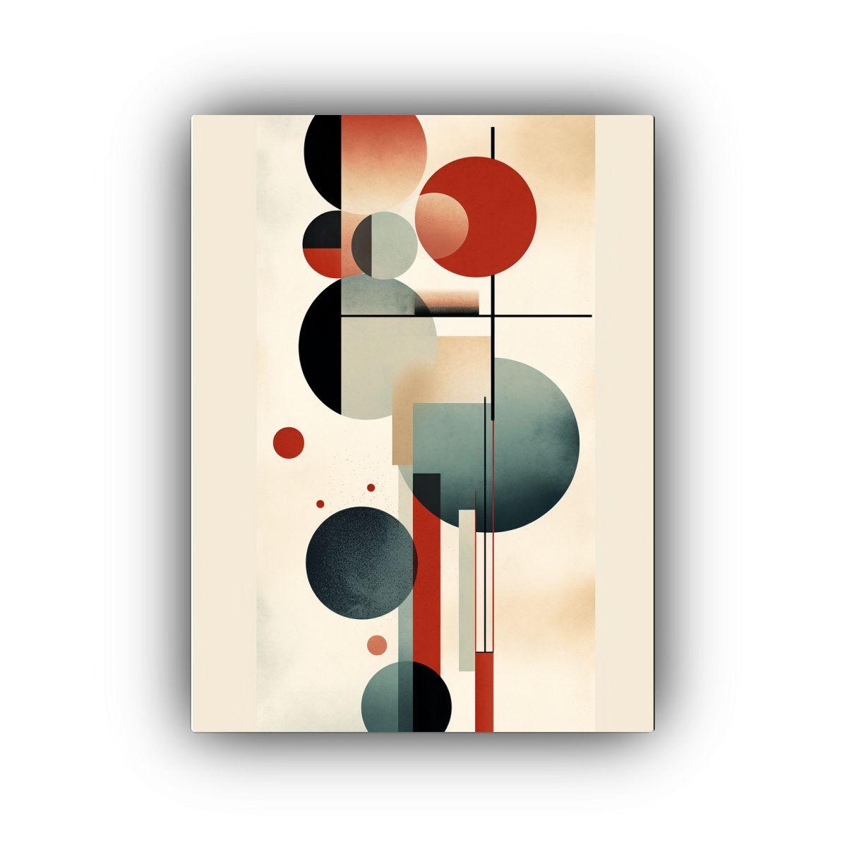 Cuadro Abstracto Para La Decoración Del Hogar 40x60cm-0