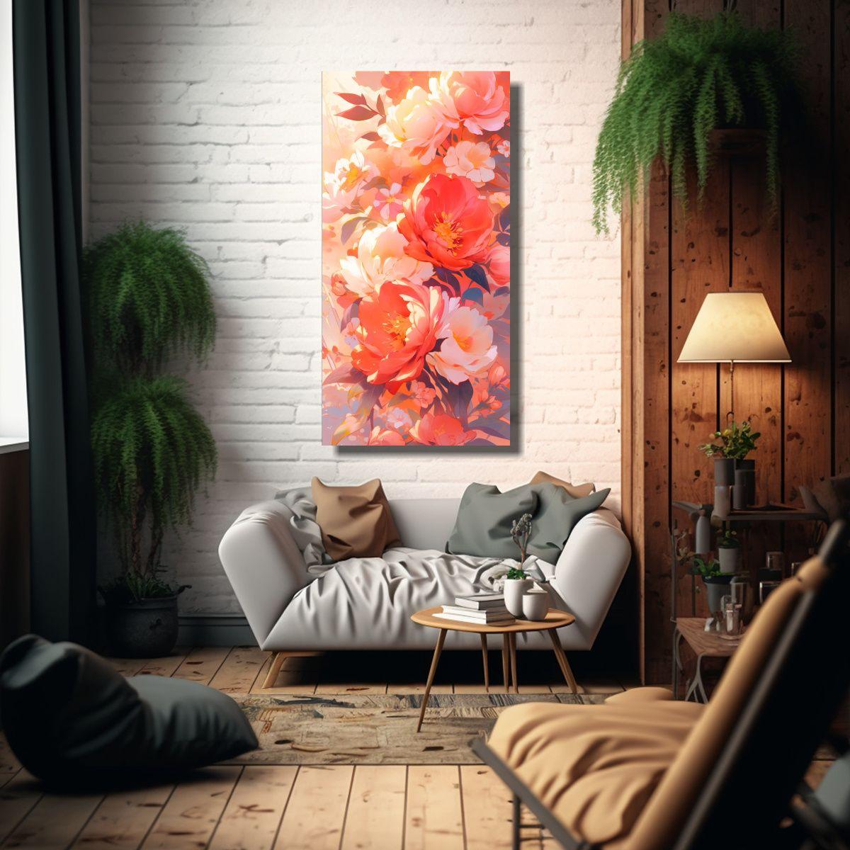 Pinturas Decorativas Con Temática De Finas 20x40cm-2