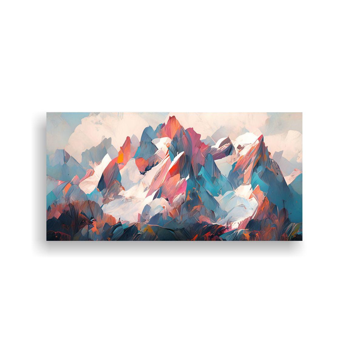 Cuadros Decorativos Inspirados En Cimas Y Cordille 140x70cm-0