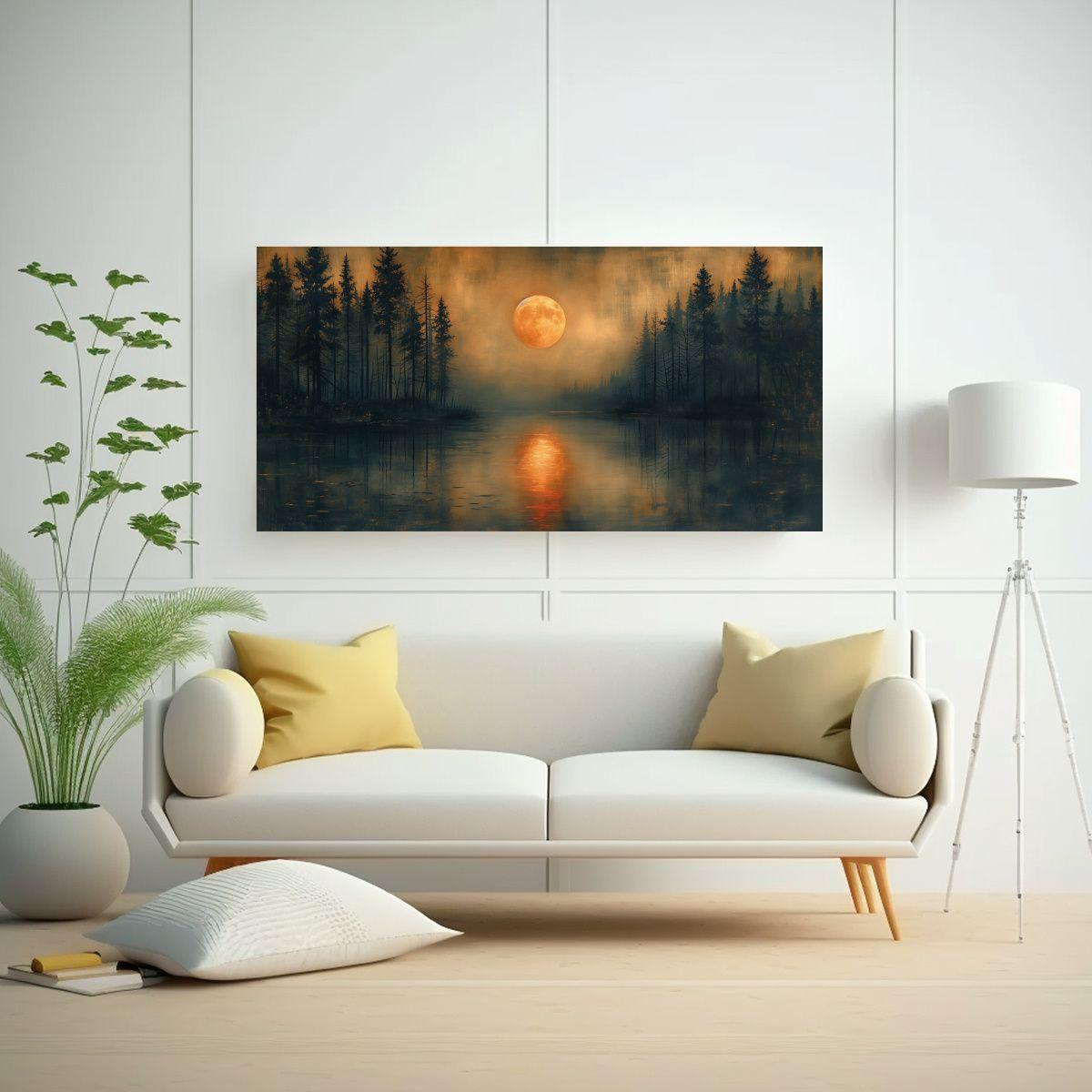 Pinturas Decorativas Simétricas De Arte 80x40cm-2