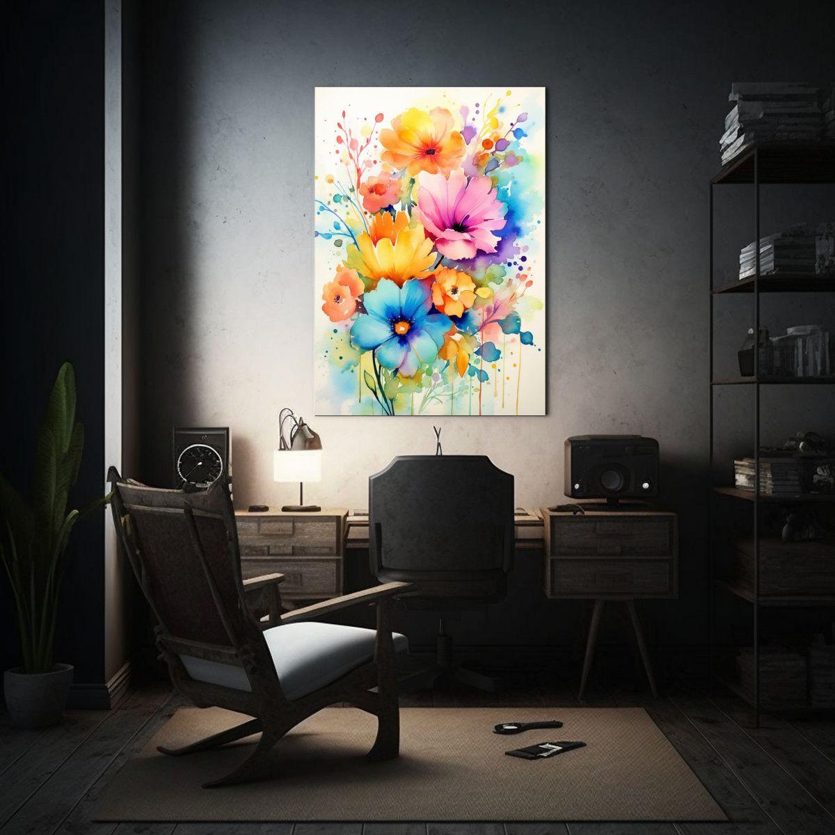 Pinturas De Arte De Pared Con Líneas Finas, Arte 20x30cm-2