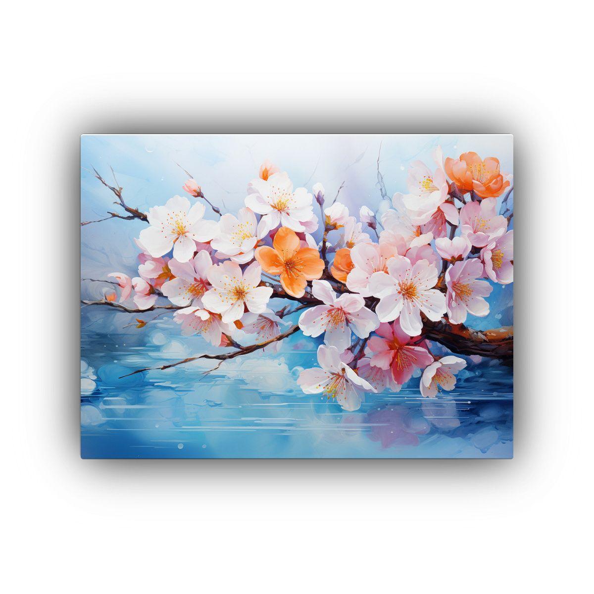 Pinturas Abstractas De Composición Forma Ambiente Con Color 90x60cm-0