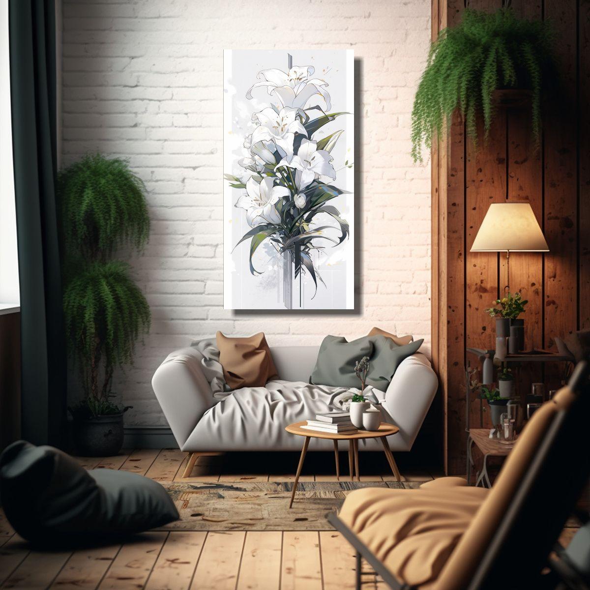 Pinturas Decorativas Estilo Medio En Alta 60x120 Cm-2