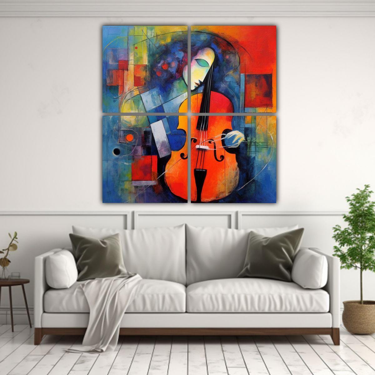 Pinturas Decorativas Minimalistas Y Conceptuales 100x100 Cm-2