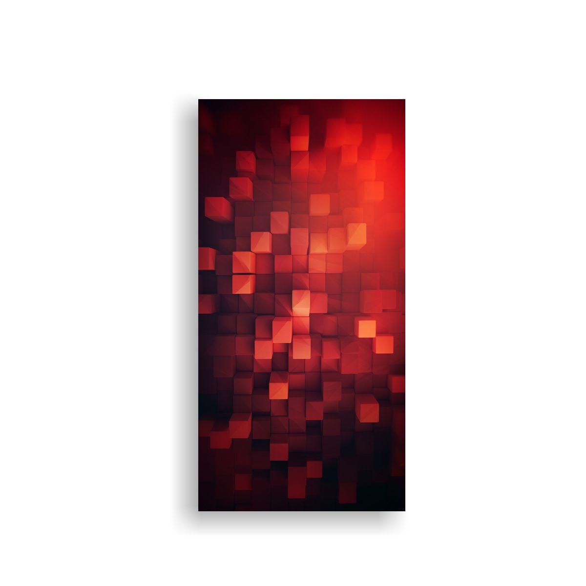 Cuadro Abstracto Para Decoración De Habitación 20x40cm-0