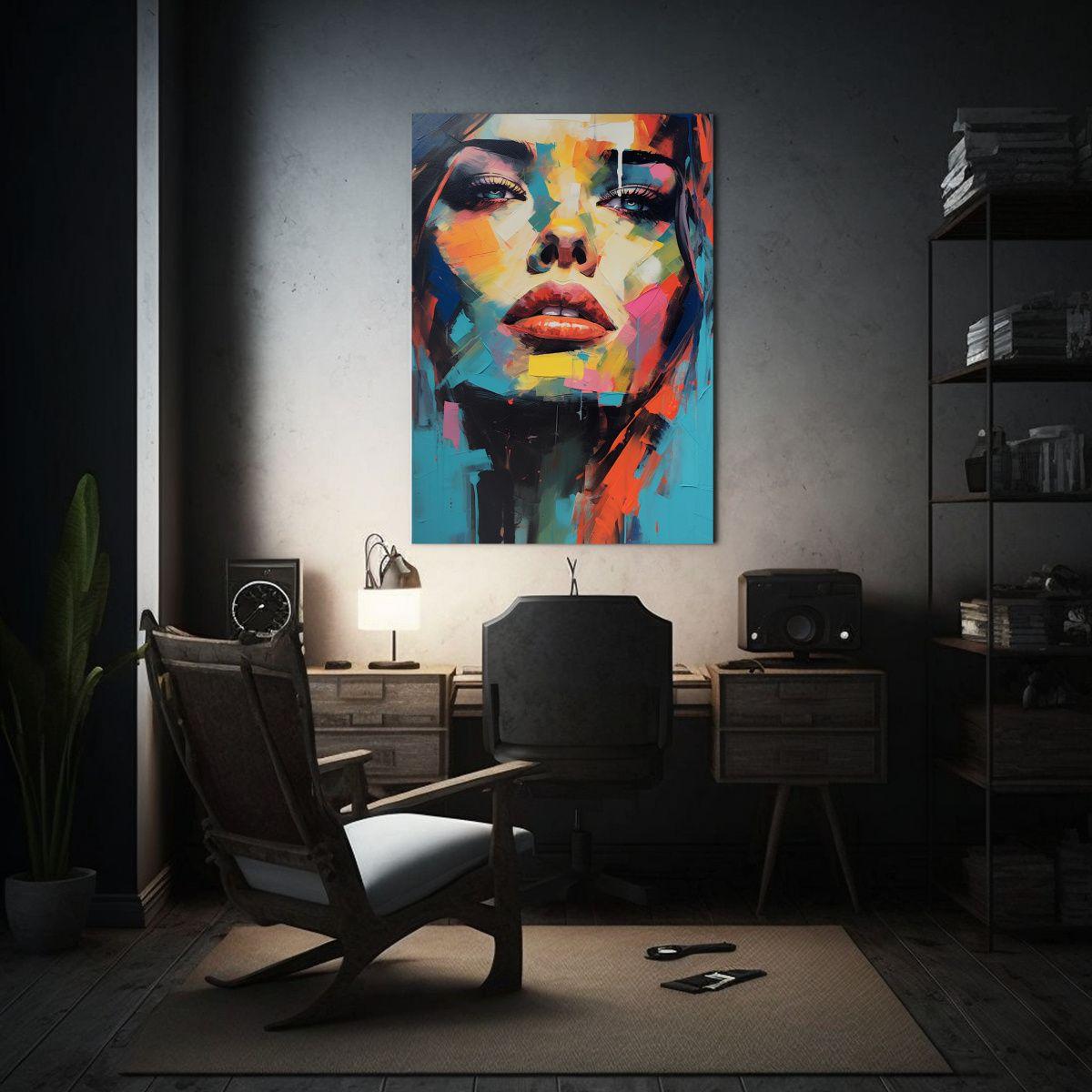 Pinturas Decorativas De Movimiento Para Sala, 30x45cm-2