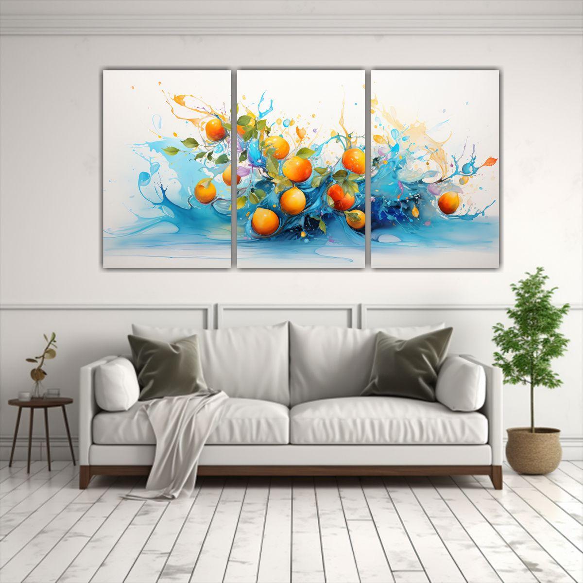 Cuadros Abstractos Impresionantes De Un Árbol 120x60 Cm-2