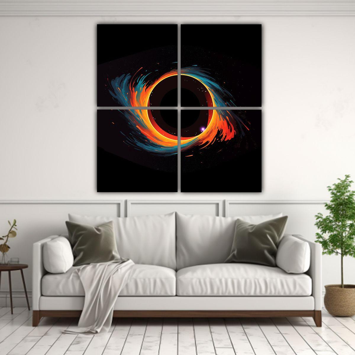 4 Lienzos De Tela Diseño Duradero Para La 160x160 Cm-2