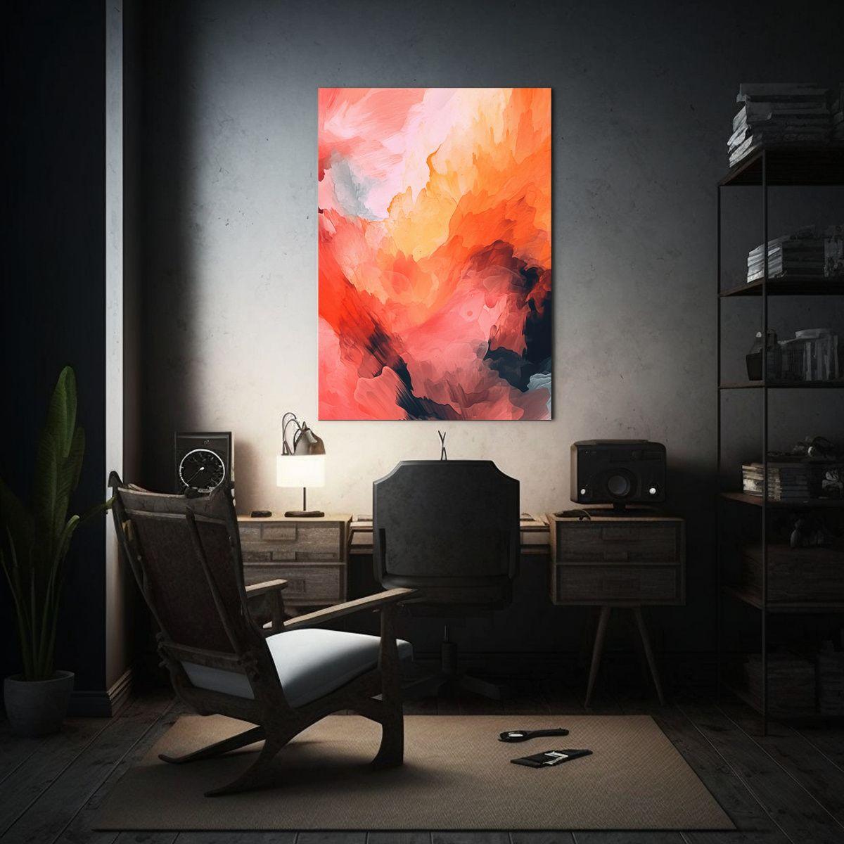Pintura Decorativa En Perspectiva Con Fondo 60x90 Cm-2