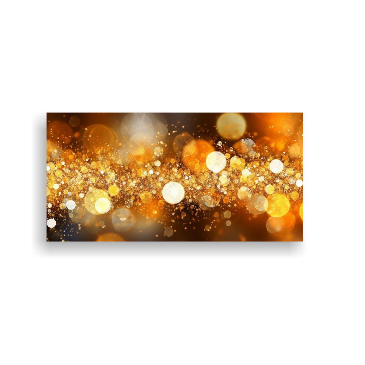 Imagen En Bastidor Estilo Galería Equipo Dorado 60x30cm-0