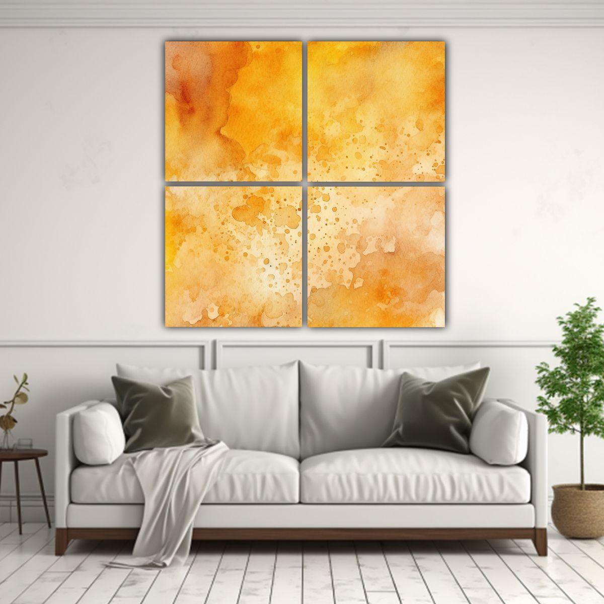 Fondo Estilo Acuarela Con Colores De Pinturas De 200x200 Cm-2