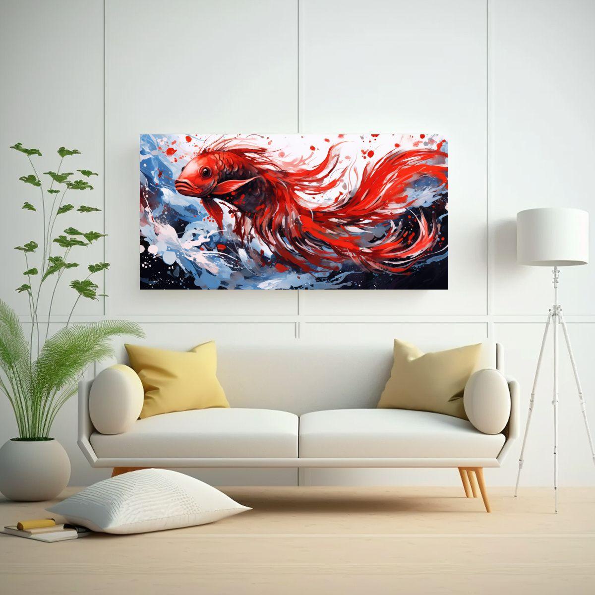 Pintura Decorativa Vanguardista Resistente A Drag 40x20cm-2
