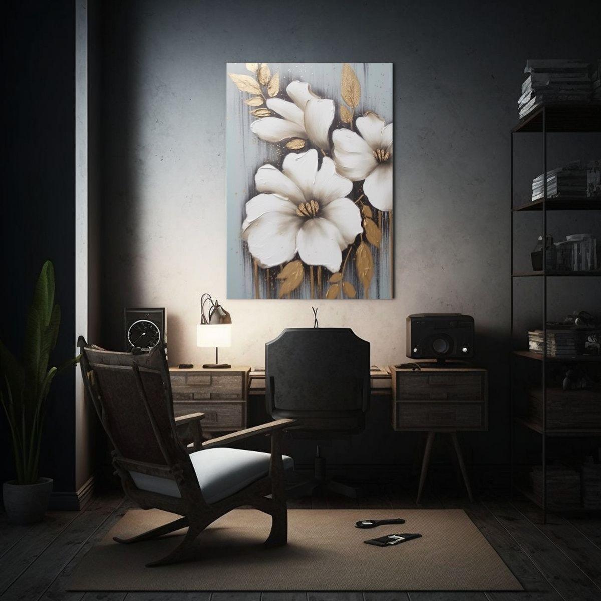 Pinturas Decorativas Estilo Moderno Para Tela En Bastidor 30x45cm-2