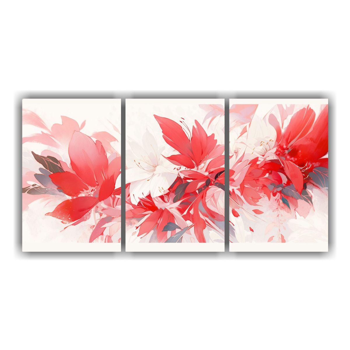 Pinturas Decorativas De Composiciones Abstractas 150x75 Cm-0