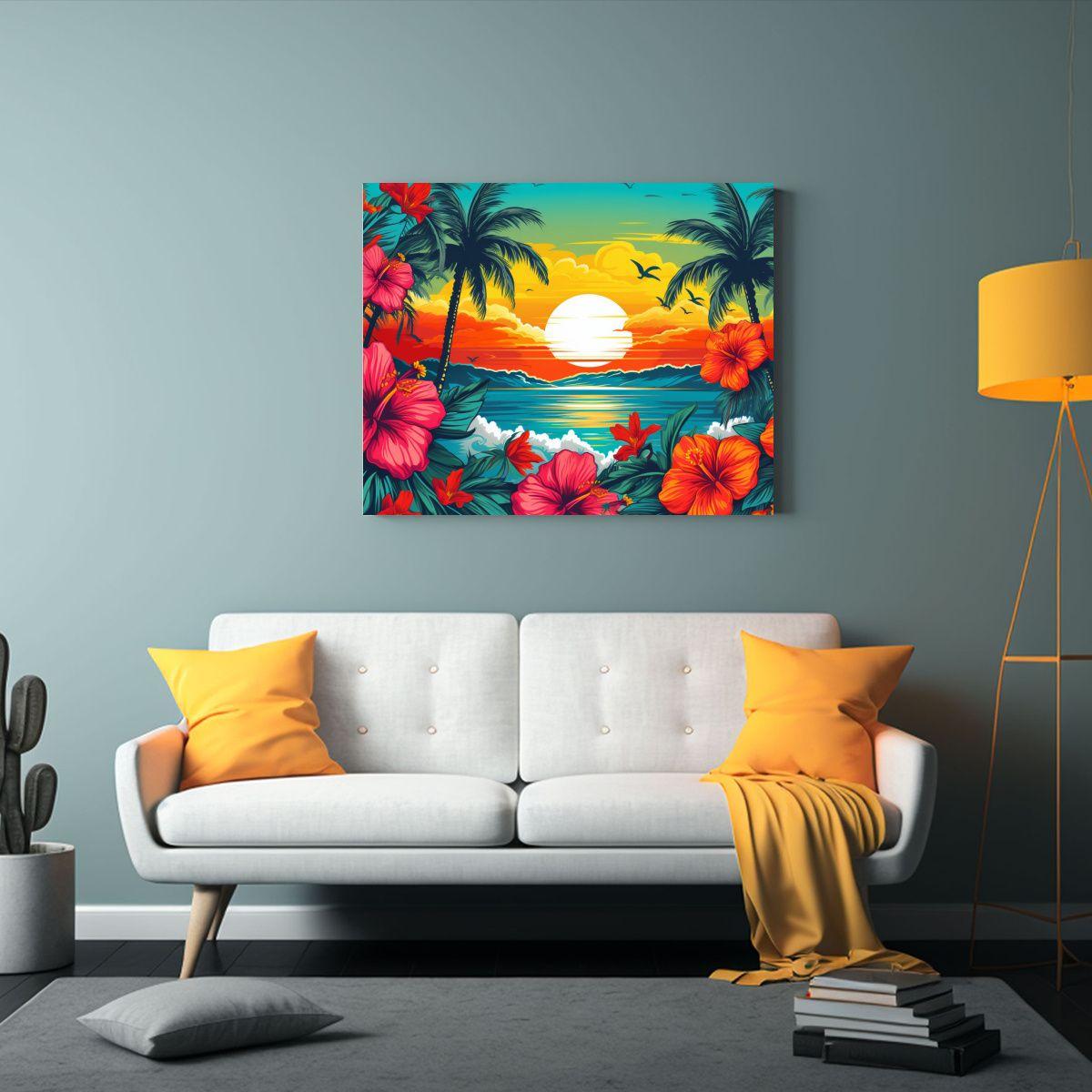 Cuadros De Decoración De Finas Líneas, Estilo Obra Maestra 40x30cm-2