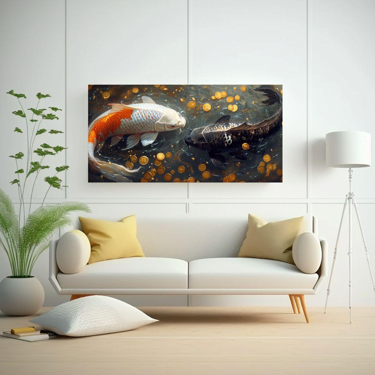 Pinturas Decorativas De Arte Gráfico Moderno: 80x40cm-2