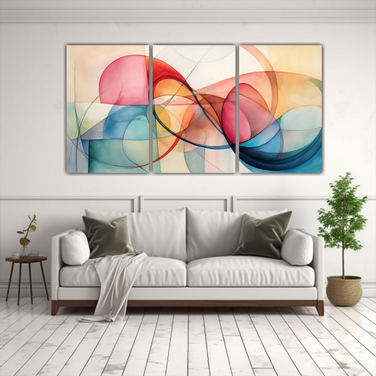 Pintura Decorativa De Lienzo Sublimado Inspirada 60x30 Cm-2