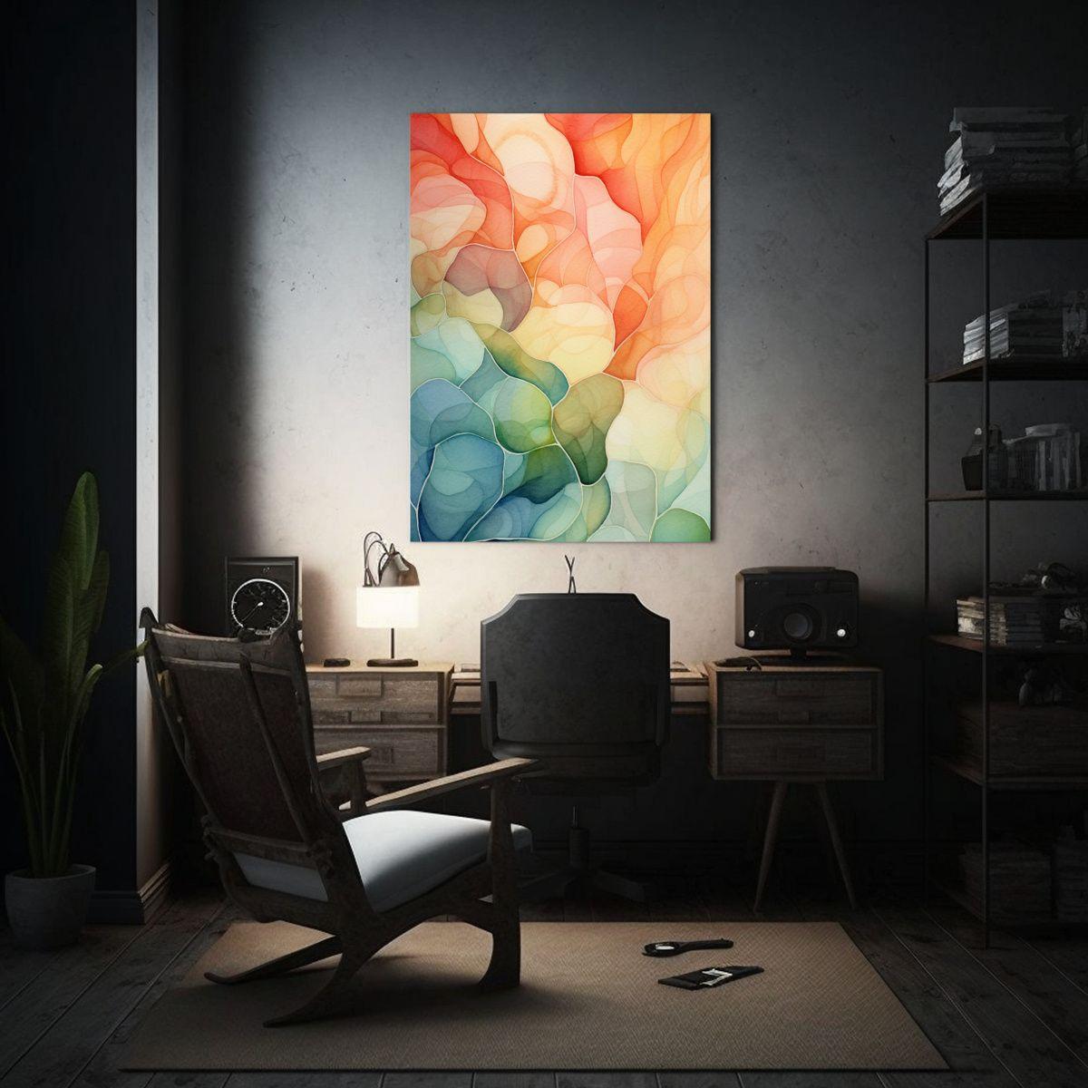 Pintura Decorativa En Lienzo Relieve, 20x30cm-2