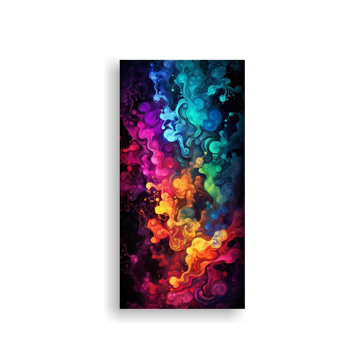 Cuadros Decorativos Estrellados Con Colores 20x40 Cm-0