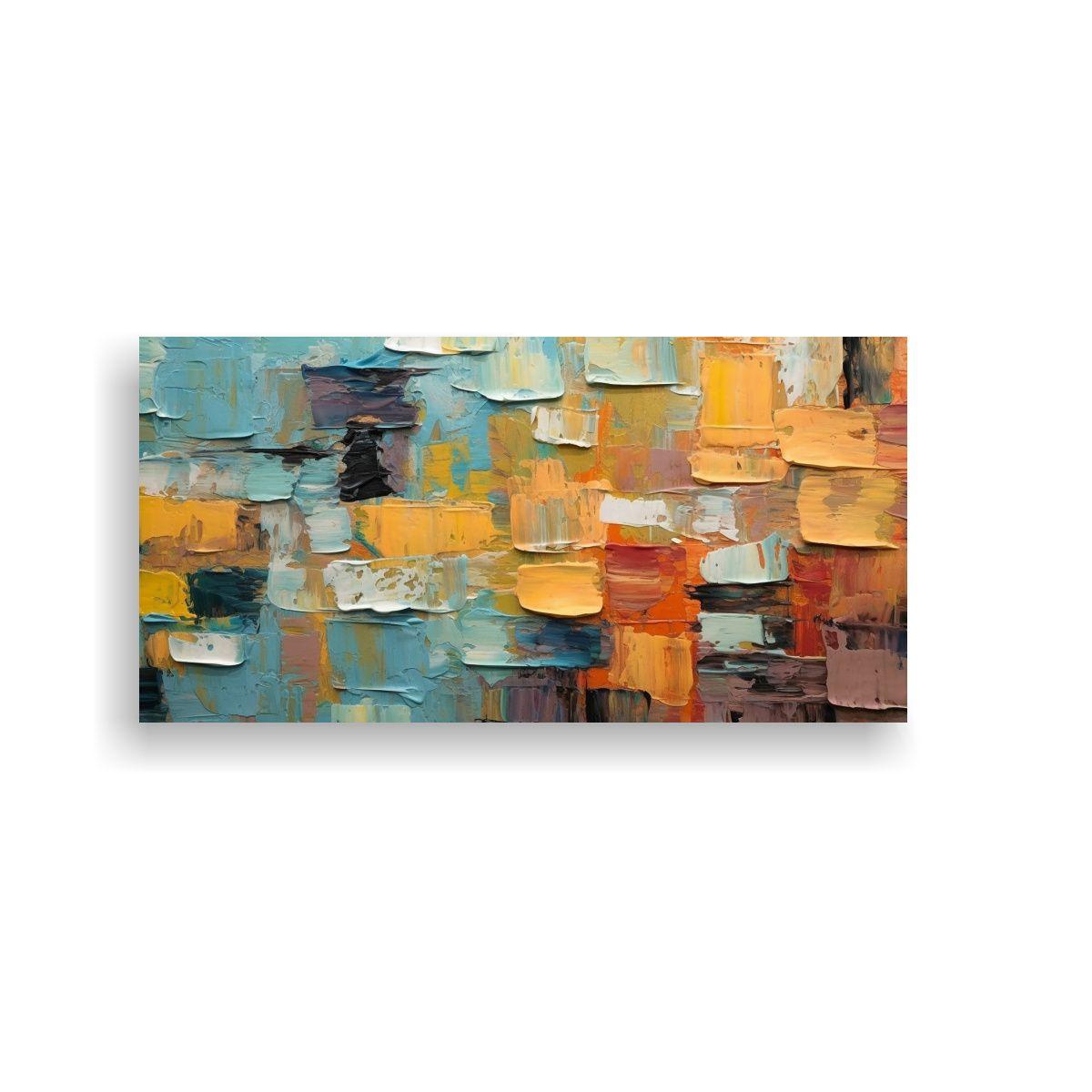 Cuadros Decorativos Coloridos Multicapa Estilo 80x40cm-0