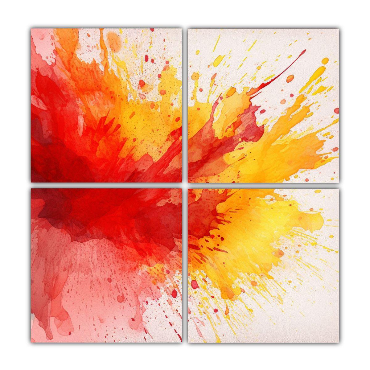 Pinturas De Arte De Pared Con Hermosos Colores 60x60 Cm-0
