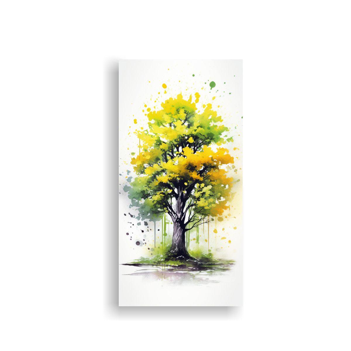 Cuadro Vanguardia Formación A Roble En Colores 20x40cm-0