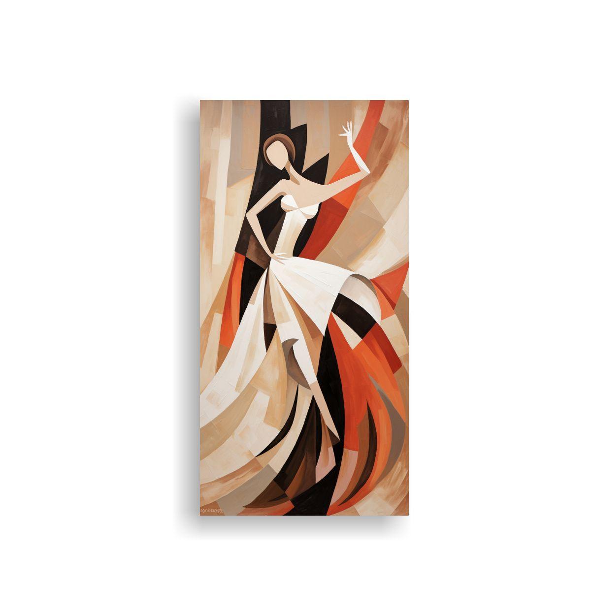 Cuadros Abstractos De Bailarinas Para Decorar: 70x140cm-0