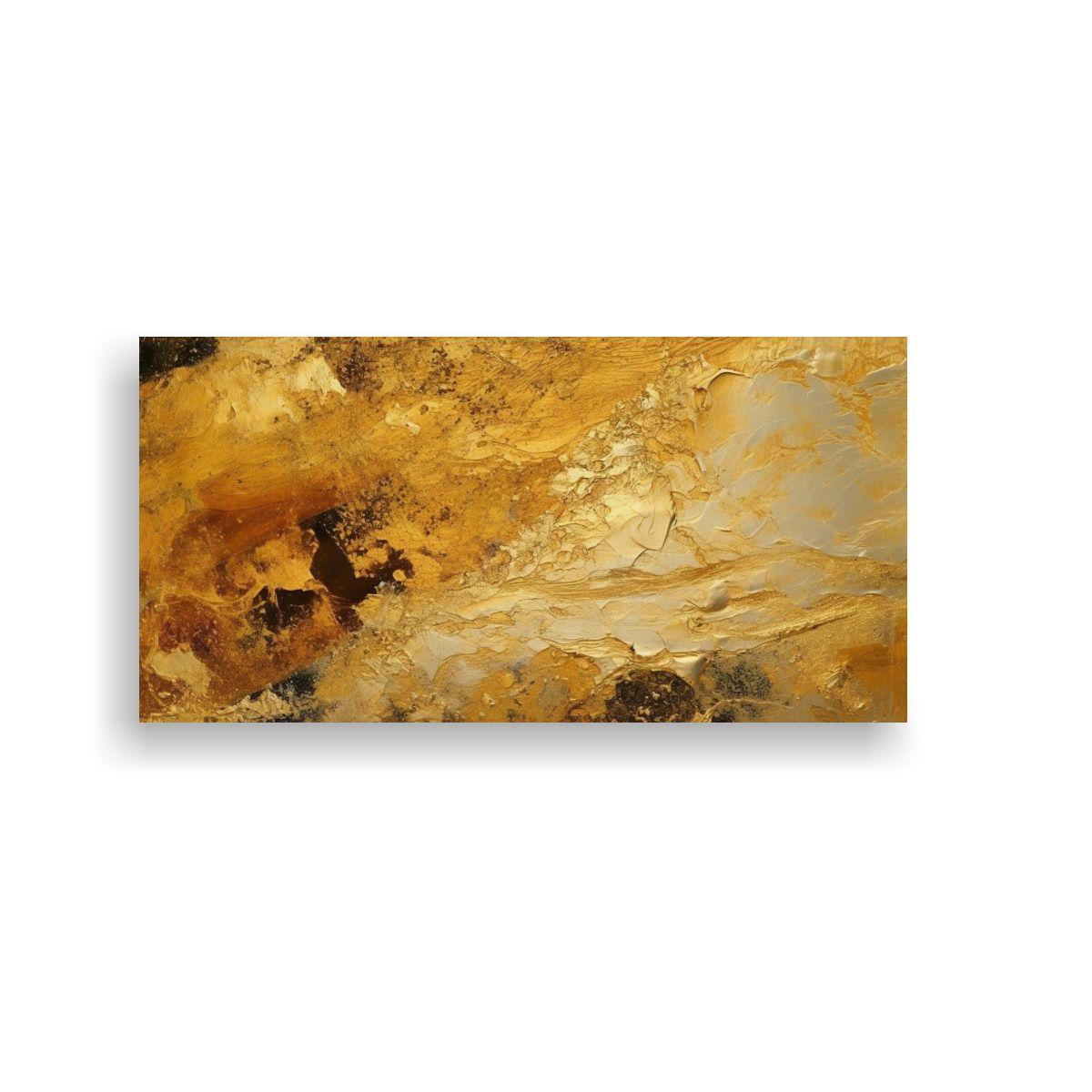 Imagen Gráfica De Superficie Dorada En Estilo 160x80cm-0