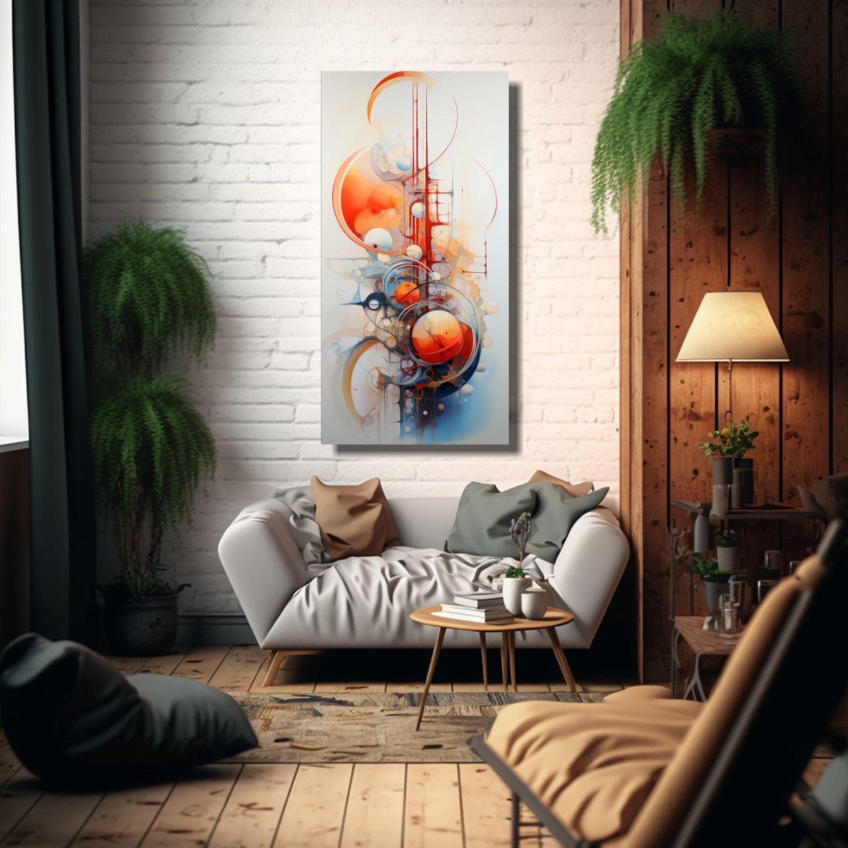 1 Cuadro Arte Naturaleza Encantador Y Fascinante 70x140cm-2