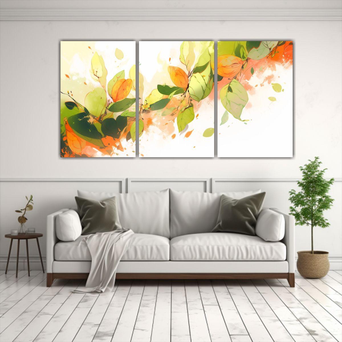 Pinturas Decorativas De Estilo Neonoir En Lienzo 150x75 Cm-2