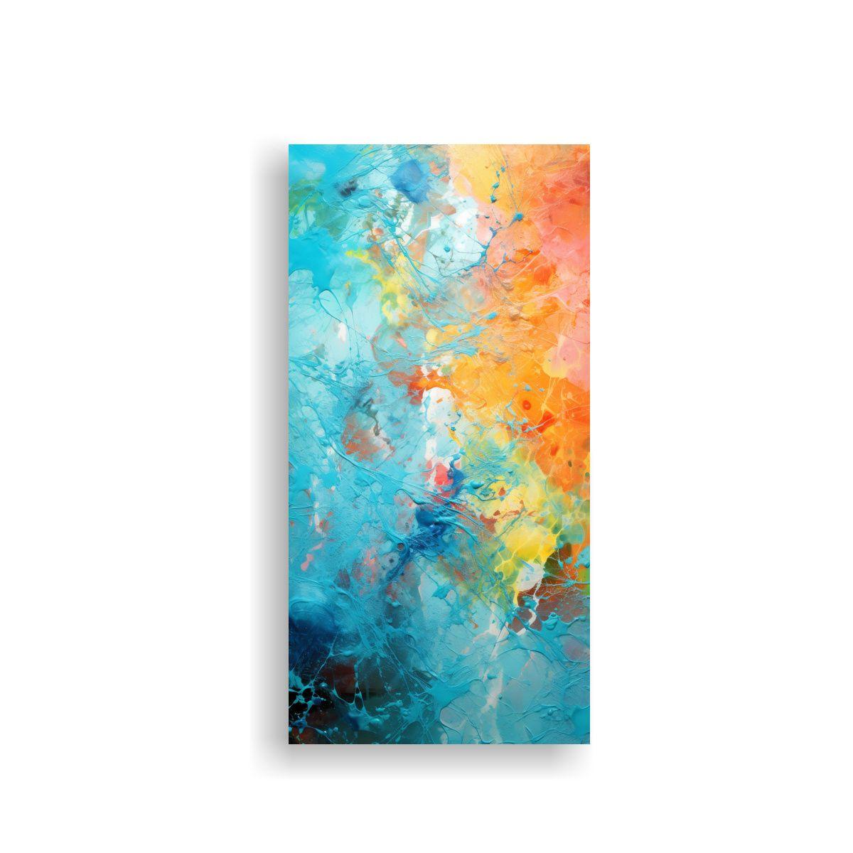 Pinturas Decorativas En Bastidor Con Detalles 20x40cm-0